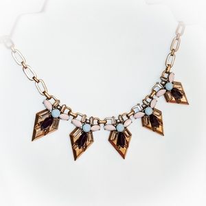 J. CREW Art Deco Necklace